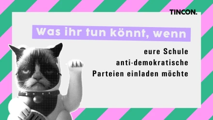 News 'So verhindert ihr anti-demokratische Parteienwerbung an eurer Schule' lesen