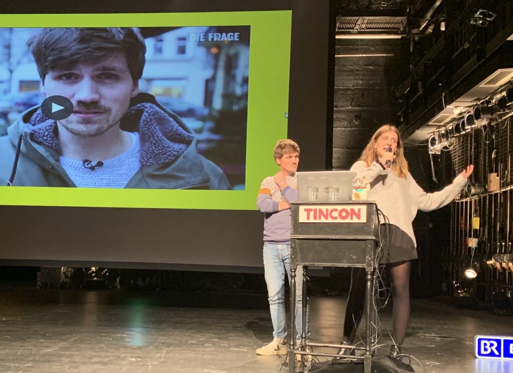 Frank Seibert, Samira Schütz. Foto: TINCON