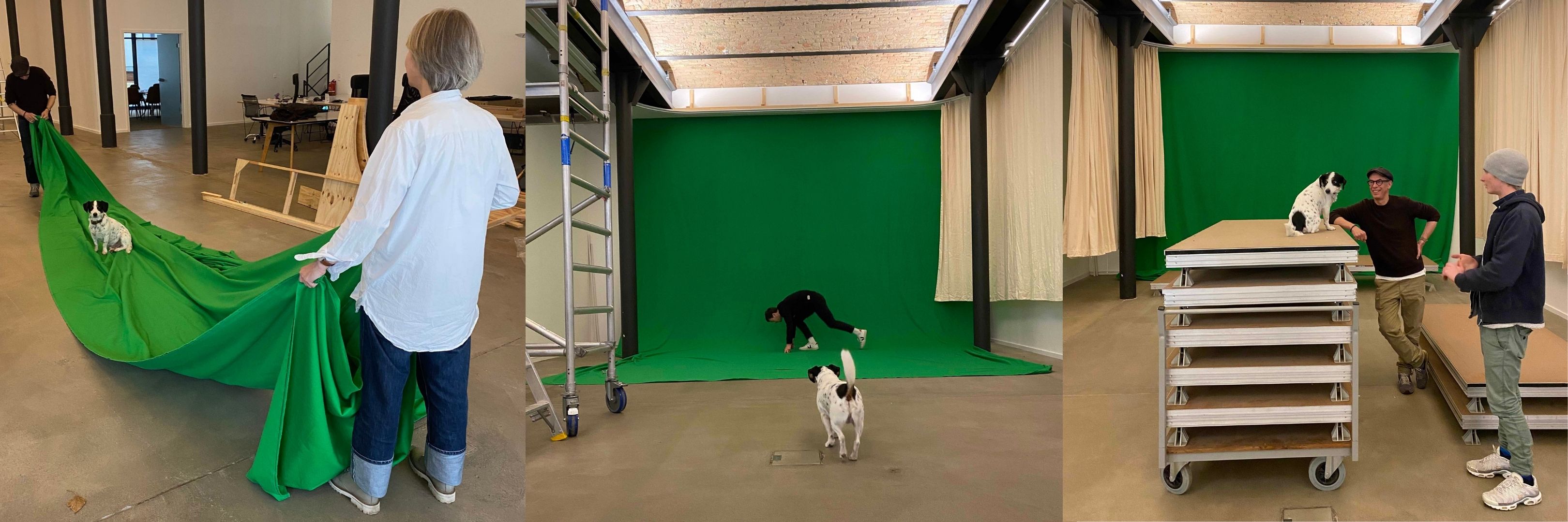 Die TINCON hat ein neues Studio in Berlin Kreuzberg. Hier entsteht Platz für Videoproduktionen mit Greenscreen.